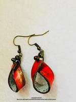 Rustic Butterfly Leather™ Together Earrings