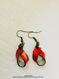 Rustic Butterfly Leather™ Together Earrings